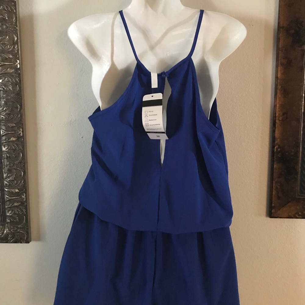 Blue dress
